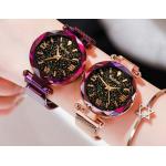 นาฬิกาข้อมือ ผู้หญิง นาฬิกา แฟชั่น แบบ วัยรุ่น หน้าปัด ลาย อวกาศ ดวงดาว สวยหรู ไม่ซ้ำใคร นาฬิกา สาย เข็มขัด 577325