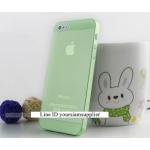 ซื้อ 1 แถม 1 Case ใส่ Iphone 5 5s แบบใส สีเขียว