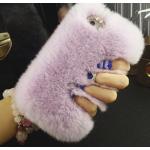 เคส iphone 6 6 plus เคสขนเฟอร์ ขนกระต่ายแท้ ขนาด 4.7 และ 5.5 นิ้ว เคสขนกระต่าย ทำความสะอาดได้ สีม่วงอ่อน ดอกลาเวนเดอร์ 403364_2