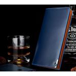 กระเป๋าสตางค์ ผู้ชาย ผู้หญิง ใช้ได้ กระเป๋าสตางค์ใบยาว สีเรียบ มีสไตล์ หนัง Pu สีคลาสสิค สีน้ำเงิน 302523_1