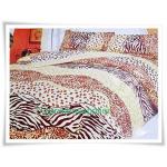 5 ฟุต 3 ชิ้น ชุดเครื่องนอน ผ้าปูที่นอน โทนสีเหลืองอ่อน F004