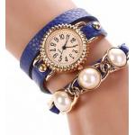 นาฬิกาสร้อยข้อมือไข่มุก นาฬิกาข้อมือสายหนัง นาฬิกาผู้หญิง แบบสวย ๆ ดูหรูหรา ผสมผสาน ความเท่ ได้อย่างลงตัว นาฬิกาข้อมือ เก๋ ๆ 330842