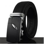 เข็มขัดผู้ชาย เข็มขัดทำงาน หนังแท้ เข็มขัดหัวล็อค หัวสีดำ ลายอาร์ท แต่งเส้น เรียบหรู ดีไซน์เก๋ เข็มขัดใส่กางเกงสแล็ค 665651_6