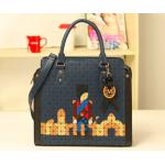 กระเป๋าถือผู้หญิง กระเป๋าสะพาย หนัง Pu ลายทหารอังกฤษ กระเป๋านำเข้าจากอังกฤษ ลดราคา no 73321