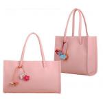 กระเป๋าถือผู้หญิง กระเป๋าหนัง สีชมพู หวาน ๆ สไตล์ คลาสสิค แบบเรียบ ๆ ดูดี มีสไตล์ มีแบบแนวตั้ง และ แนวนอน กระเป๋าใส่ของไปเรียน 882629_5