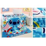ผ้าห่มกำมะหยี่ เนื้อนุ่ม การ์ตูน stitch