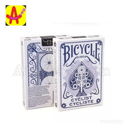 ไบซิเคิล cyclist playing cards (Bicycle cylist playing cards) สีน้ำเงิน BLUE