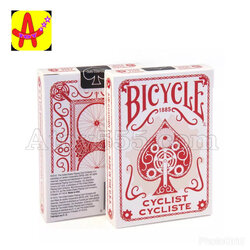 ไบซิเคิล cyclist playing cards (Bicycle cylist playing cards) สีแดง RED