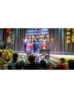 งานแสดงมายากล ที่ สมาคมธงริ้วทอง (ริ้วอึ้ง) วันที่ 12/3/2016