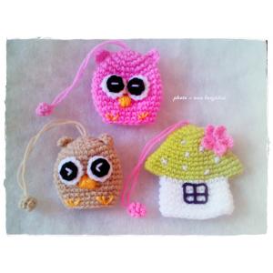 ที่ครอบกุญแจถักโครเชต์ crochet keycover