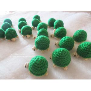ตุ๊กตาจิ๋วถักโครเชต์ mini dolls crochet
