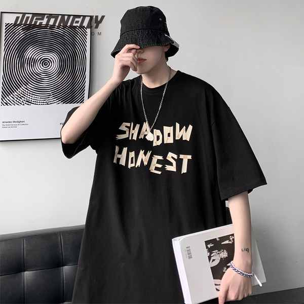 เสื้อยืดคอกลม ผู้ชาย เสื้อยืดผู้ชายเกาหลี เสื้อยืดเกาหลี แบรนด์ NELLY