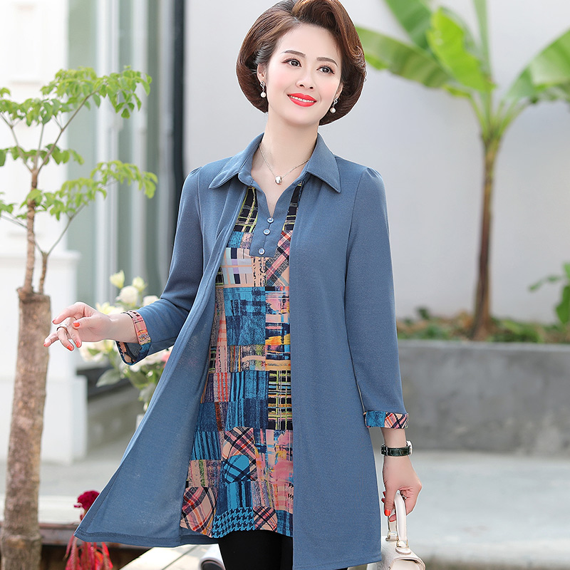 เสื้อผู้สูงอายุ เสื้อผ้าแฟชั่นสุภาพสตรีวัยผู้ใหญ่