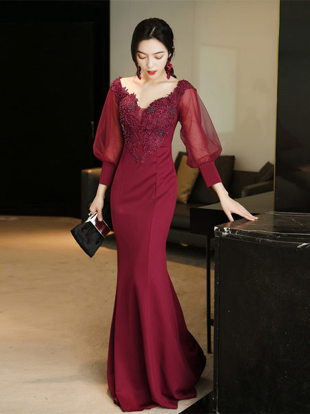 ชุดราตรี ชุดราตรีสวยหรู แบบ ทันสมัย Evening dress