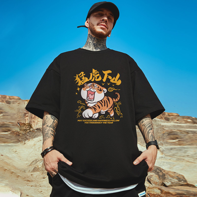 เสื้อยืดผู้ชายอ้วน S-5XL(อกเสื้อ39-51นิ้ว)