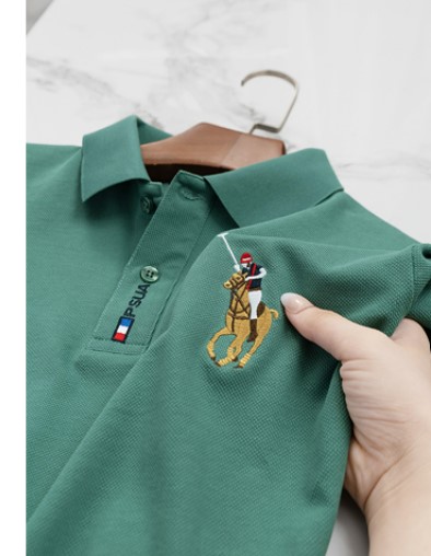 เสื้อ polo ผู้ชาย แขนสั้น เสื้อคอปก ลาย polo แบบสวย ดีไซน์เท่ เสื้อ polo ใส่เที่ยว ใส่ทำงาน แบบภูมิฐาน 657826
