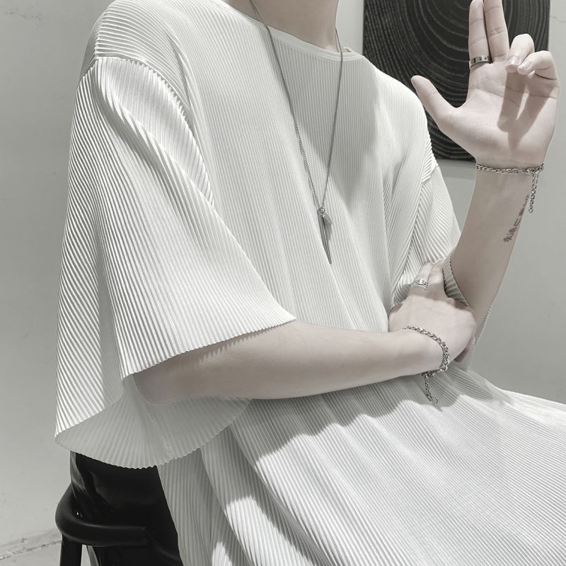 เสื้อยืดผู้ชายอ้วน S-5XL(อกเสื้อ39-51นิ้ว)