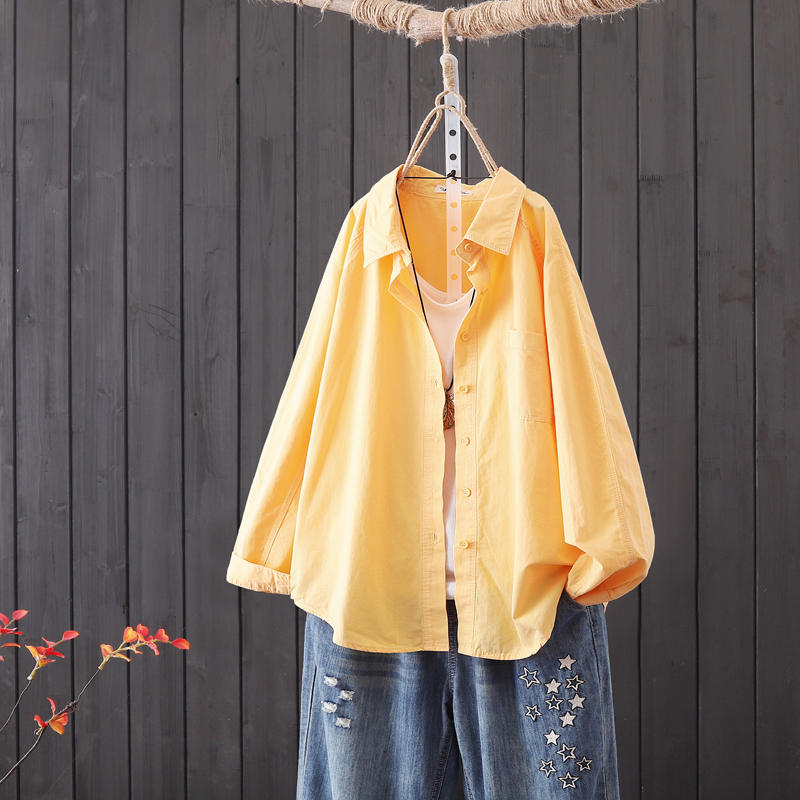 แบบเสื้อสวยๆ เสื้อผ้าฝ้ายลินิน เสื้อเชิ้ตผ้าลินิน
