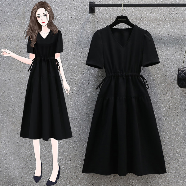 เดรสคนอ้วน เดรสสาวอวบ ชุดเดรสคนอ้วนวัยรุ่น BY PLUS SIZE Girl