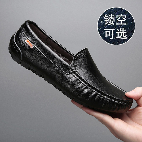 รองเท้าหนังผู้ชาย มีไซส์39-44 รองเท้าโลฟเฟอร์ชาย Slip-On Shoes