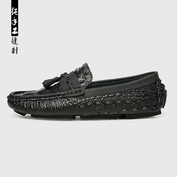 รองเท้าหนังผู้ชาย มีไซส์39-44 รองเท้าโลฟเฟอร์ชาย Slip-On Shoes