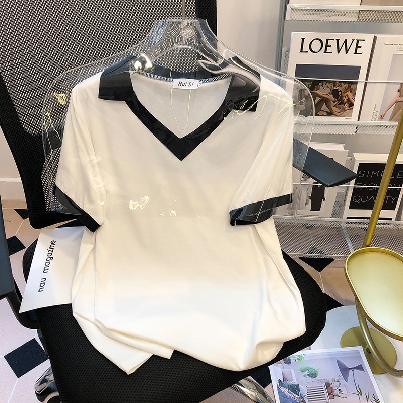 เสื้อยืดคนอ้วนแบบโอเวอร์ไซส์แบบ ulzzang fashion สนใจทักแชท