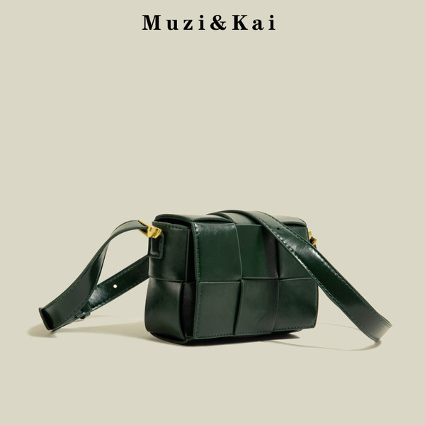 กระเป๋าสะพายข้างผู้หญิง กระเป๋าสะพายสไตล์เกาหลี By Muzi&Kai