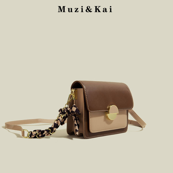 กระเป๋าสะพายข้างผู้หญิง กระเป๋าสะพายสไตล์เกาหลี By Muzi&Kai