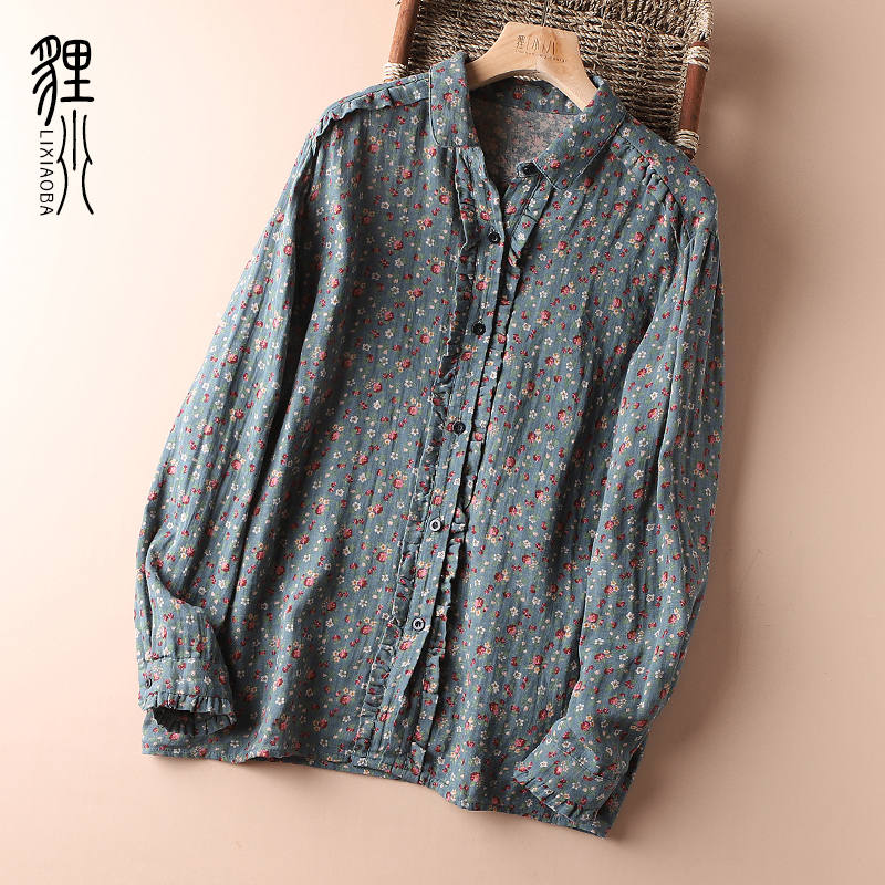 แบบเสื้อสวยๆ เสื้อผ้าฝ้ายลินิน เสื้อเชิ้ตผ้าลินิน