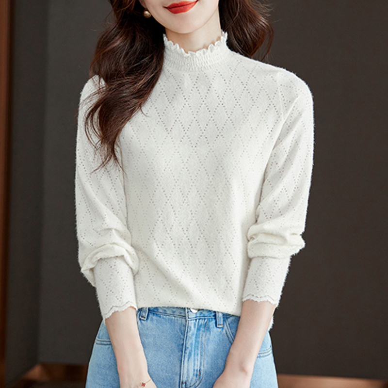 เสื้อเชิ้ตผู้หญิงแขนยาว เสื้อเชิ้ตผู้หญิงใส่ทํางาน 390 บาทต่อชิ้น ฟรีค่าจัดส่ง