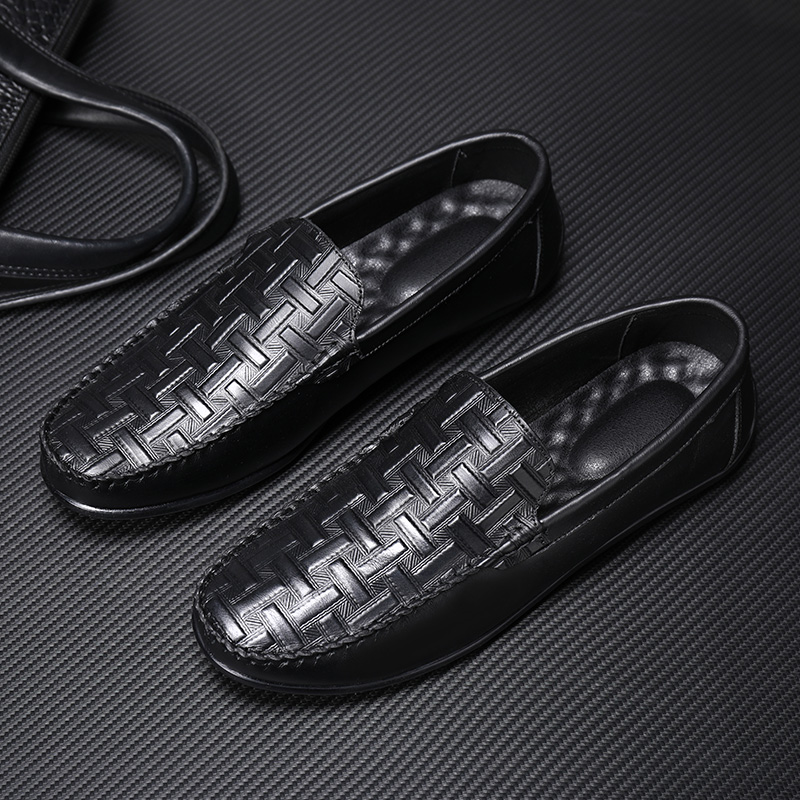 รองเท้าหนังผู้ชาย มีไซส์39-44 รองเท้าโลฟเฟอร์ชาย Slip-On Shoes