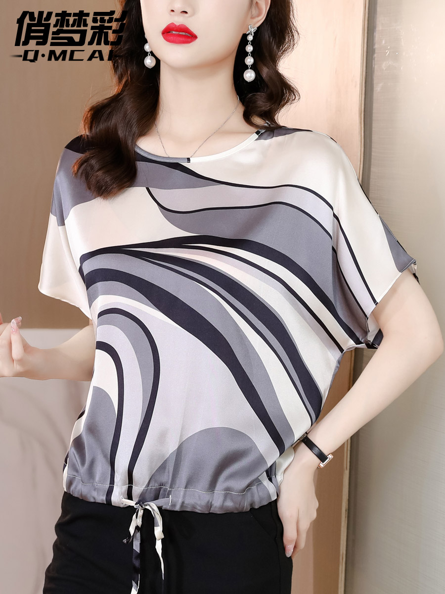 เสื้อชีฟอง เสื้อแฟชั่นสุภาพสตรีวัยผู้ใหญ่ มีไซต์ อก34นิ้ว-43นิ้ว