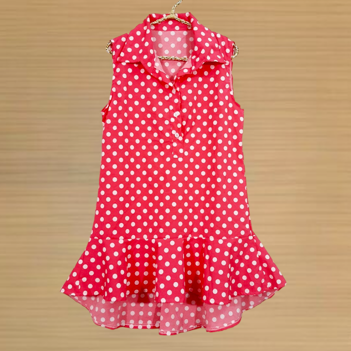 Dress3476-3484 เดรสเชิ้ตชายระบายลายจุด ผ้าไหมอิตาลีเนื้อนิ่ม งานน่ารักผ้าเนื้อดีใส่สบาย
