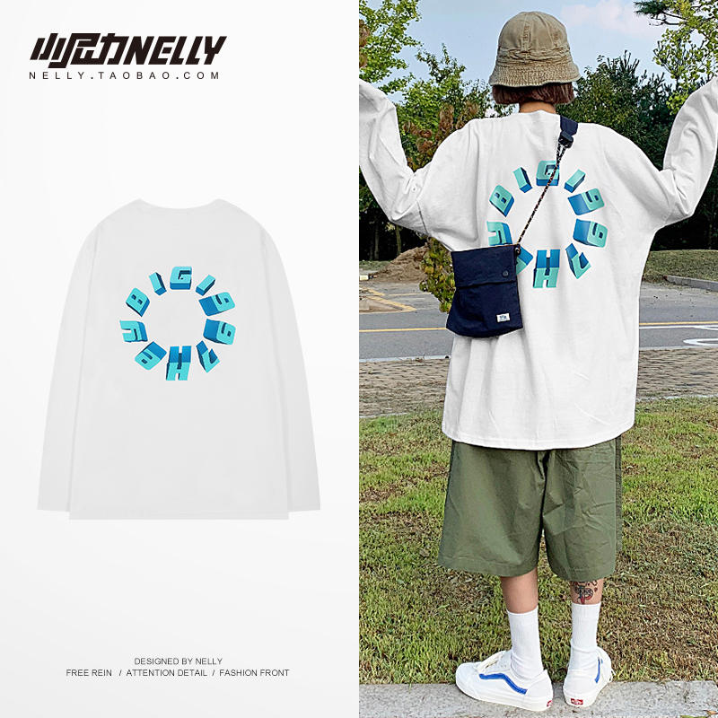 เสื้อยืดคอกลม ผู้ชาย เสื้อยืดผู้ชายเกาหลี เสื้อยืดเกาหลี แบรนด์ NELLY