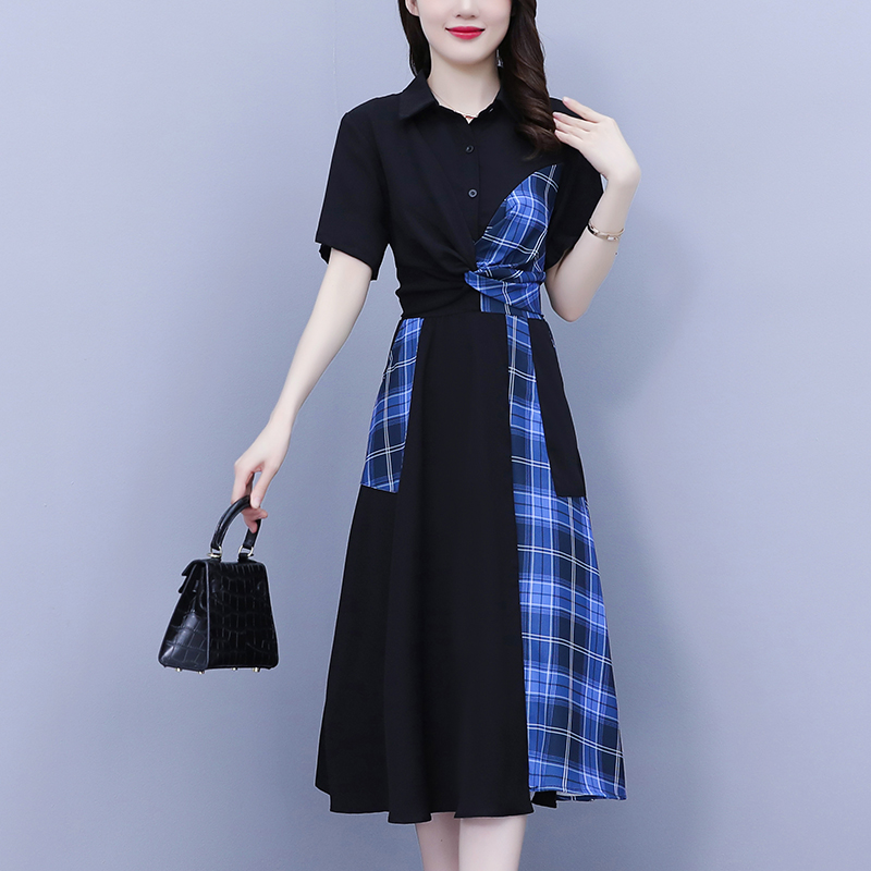 เดรสคนอ้วน เดรสสาวอวบ ชุดเดรสคนอ้วนวัยรุ่น BY PLUS SIZE Girl