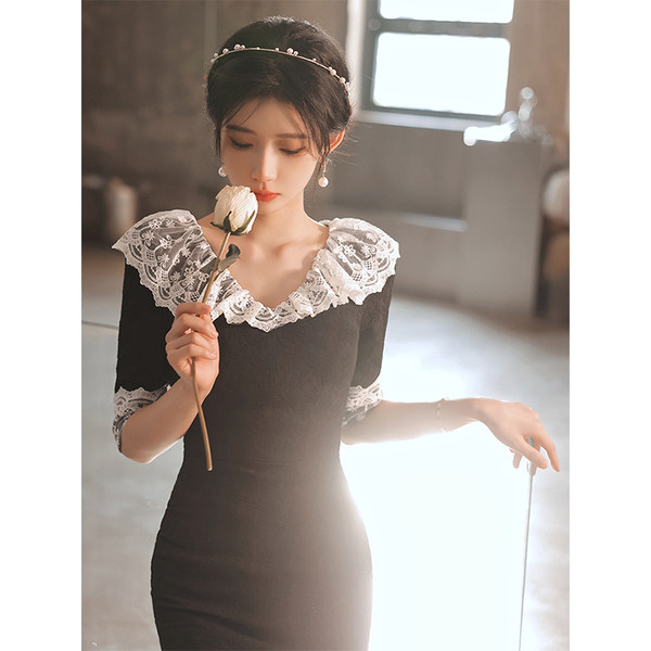 ชุดราตรี ชุดราตรีสวยหรู แบบ ทันสมัย Evening dress