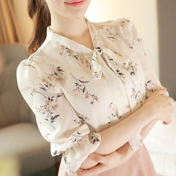 เสื้อชีฟองเกาหลี เสื้อชีฟองสวยๆ