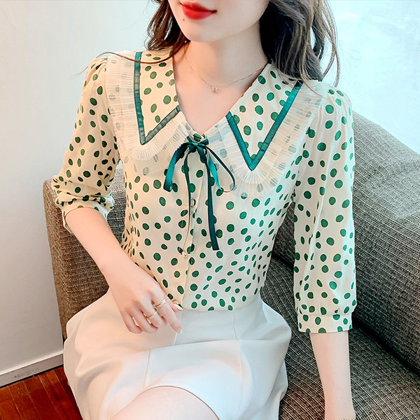 เสื้อชีฟองเกาหลี เสื้อชีฟองสวยๆ