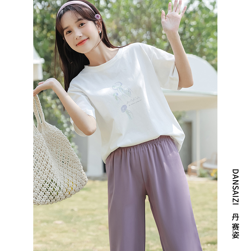 เสื้อผ้าวัยรุ่นเกาหลี เสื้อยืดวัยรุ่นผู้หญิง มีขนาด S M L XL
