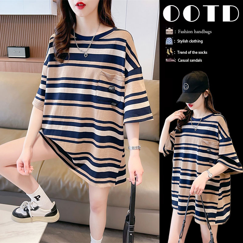 เสื้อยืดคนอ้วนแบบโอเวอร์ไซส์แบบ ulzzang fashion สนใจทักแชท