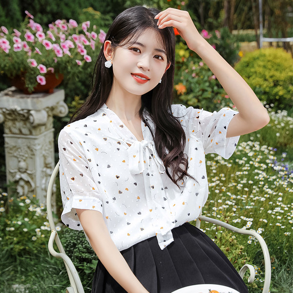 เสื้อชีฟองเกาหลี เสื้อชีฟองสวยๆ
