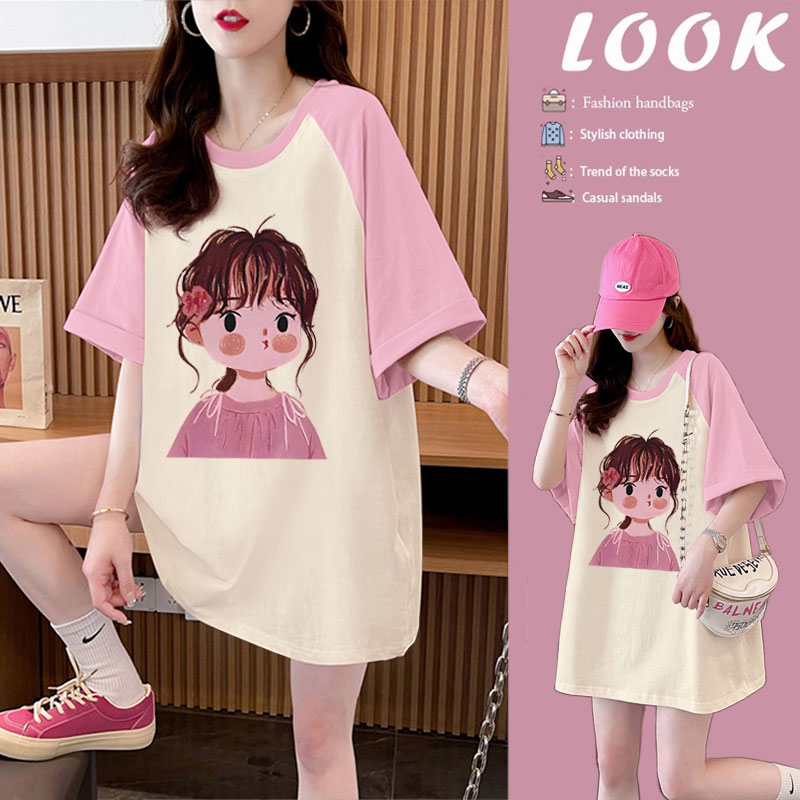 เสื้อยืดคนอ้วนแบบโอเวอร์ไซส์แบบ ulzzang fashion สนใจทักแชท