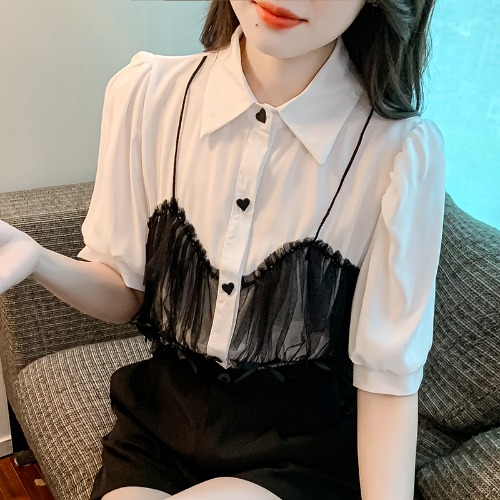 เสื้อเชิ้ตแขนยาววัยรุ่น ลายสวยๆ แบรนด์ YIL AN