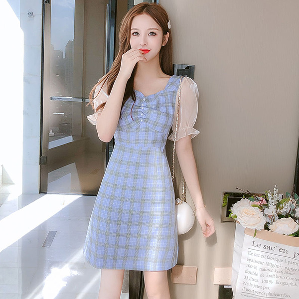 ชุดเดรสวัยรุ่น ผ้าสวย By Meiyi women's clothing
