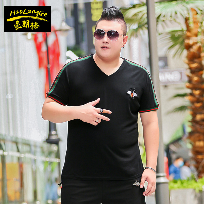 เสื้อยืดผู้ชายอ้วน S-5XL(อกเสื้อ39-51นิ้ว)