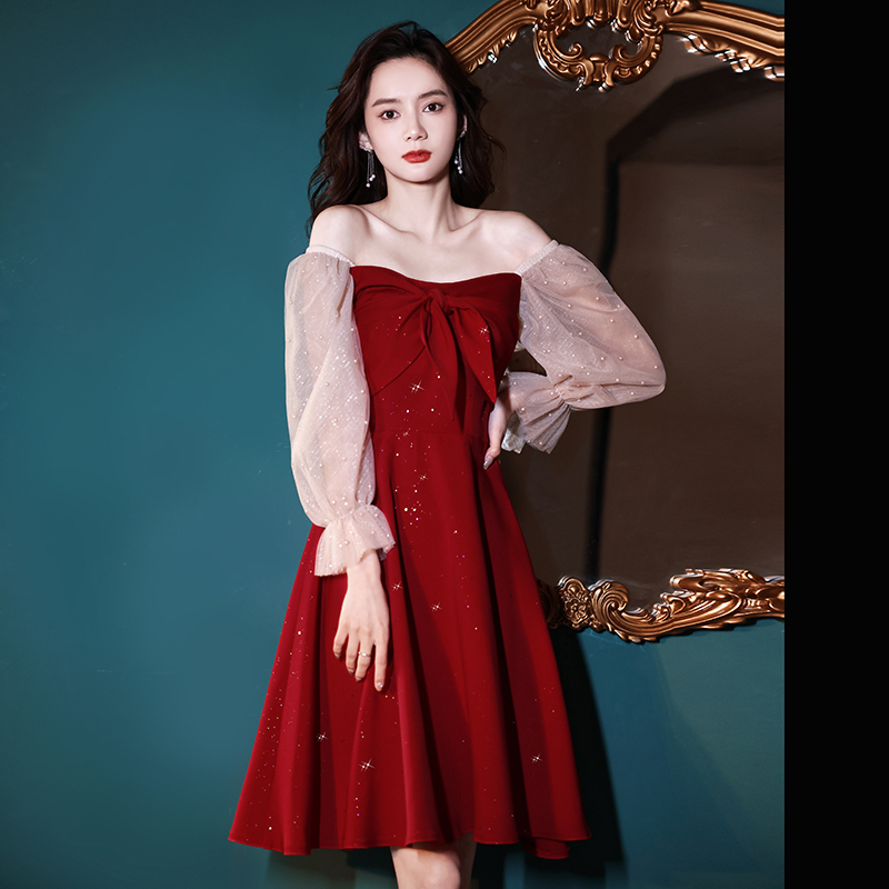 ชุดราตรี ชุดราตรีสวยหรู แบบ ทันสมัย Evening dress