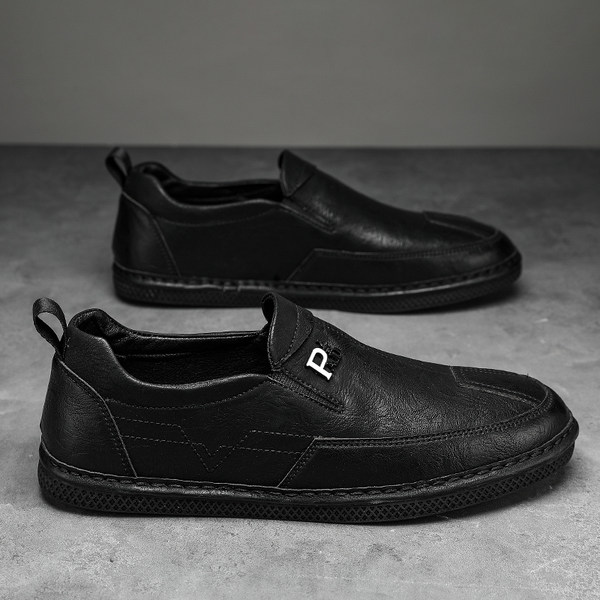รองเท้าหนังผู้ชาย มีไซส์39-44 รองเท้าโลฟเฟอร์ชาย Slip-On Shoes