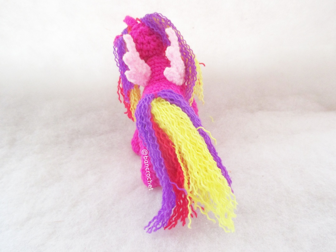 ม้าโพนี่ถัก pony amigurumi crochet บานเย็น