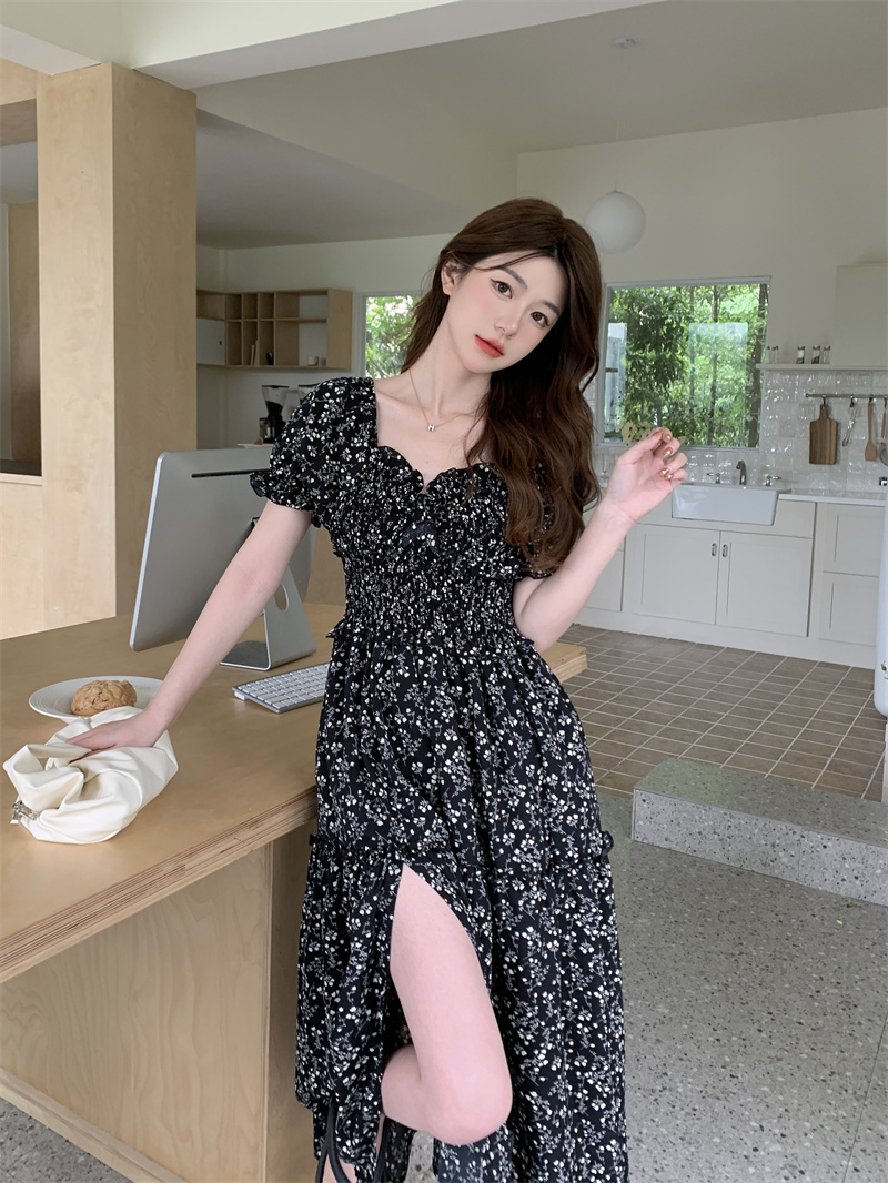 เดรสแขนสั้น มีไซส์ L-4XLอก 38-47 นิ้ว ใส่ได้ทั้งสาวหุ่นดีน่ารักจนถึงสาวอวบพลัสไซส์ จัดส่งฟรี! ทักแชทสั่งซื้อ