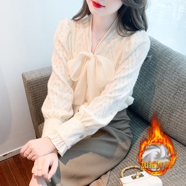 เสื้อลูกไม้ เสื้อเชิ้ตแขนยาว